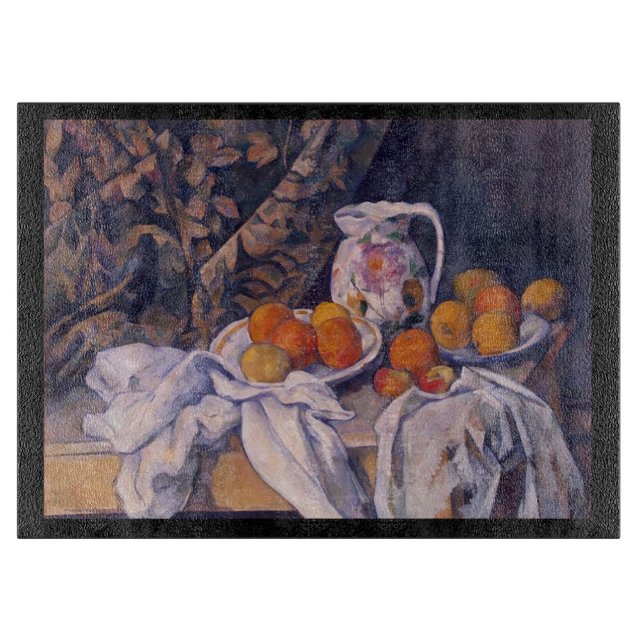 Still Life with a Curtain Chopping Board (Front)