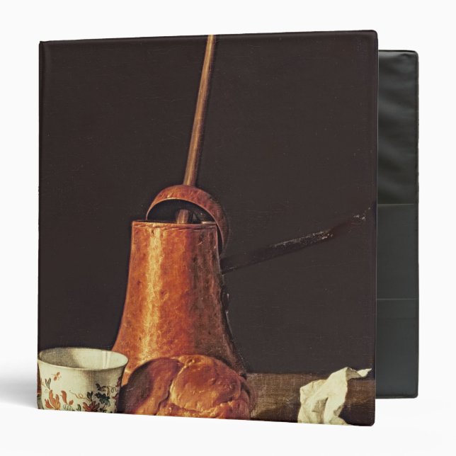 Still Life with a Drinking Chocolate Set, 1770 Binder (Front/Inside)