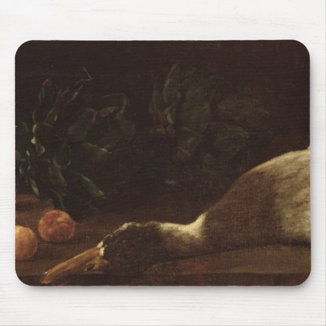 Still Life with a Duck, 1863 Mouse Pad (Front)