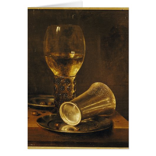 Still Life with a Goblet, 1653 Cards (Front)