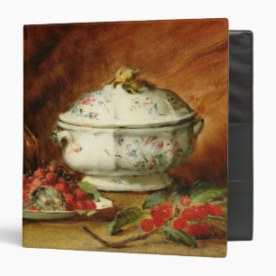 Still Life with a Soup Tureen 3 Ring Binder