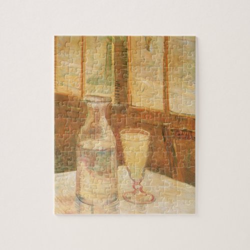Still Life with Absinthe by Vincent van Gogh Jigsaw Puzzle