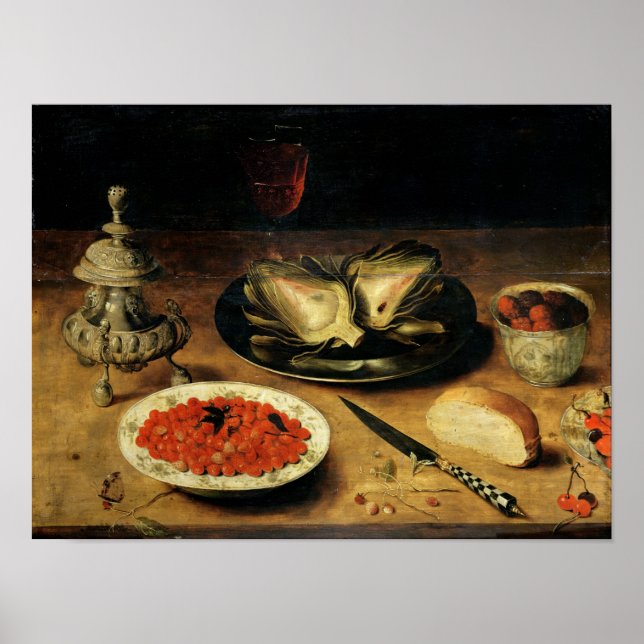 Still Life with an Artichoke Poster (Front)