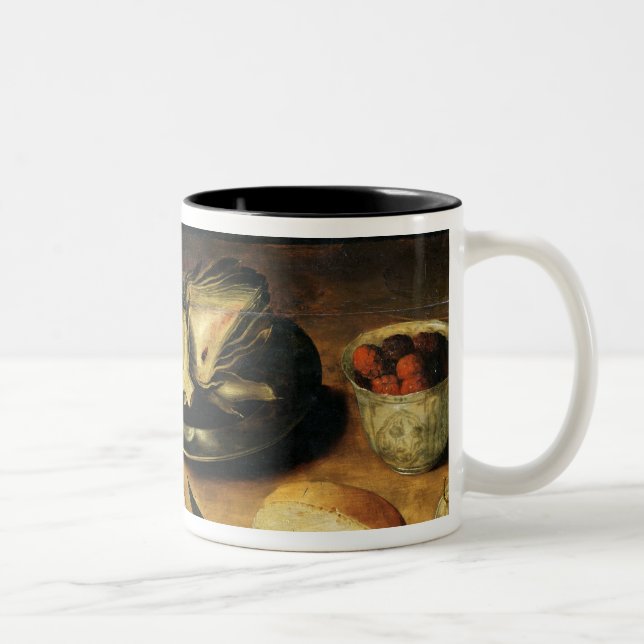 Still Life with an Artichoke Two-Tone Coffee Mug (Right)