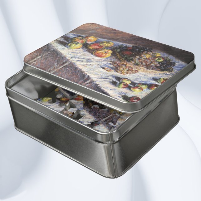Still Life with Apples and Grapes by Claude Monet Jigsaw Puzzle (Creator Uploaded)