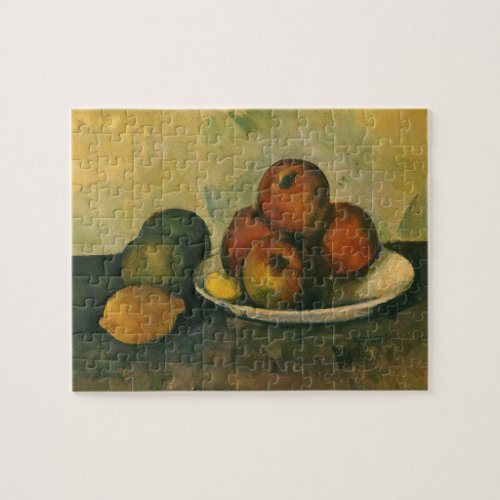 Still Life with Apples by Paul Cezanne Jigsaw Puzzle