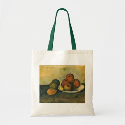Still Life with Apples by Paul Cezanne Tote Bag