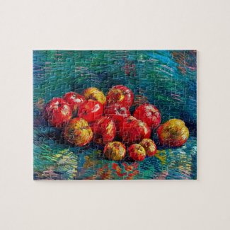 Still Life with Apples by Vincent Van Gogh Jigsaw Puzzle