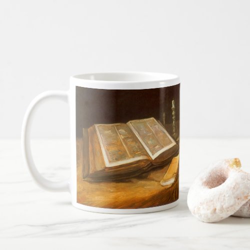 Still Life with Bible by Vincent van Gogh Coffee Mug