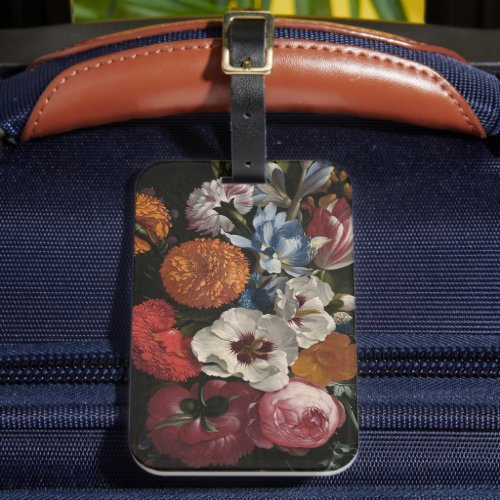 Still Life with Bouquet of Flowers  Johan Johnsen Luggage Tag