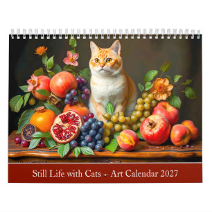 Still Life with Cats – Art Calendar 2027