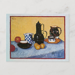 Still Life with Coffee Pot by Vincent Van Gogh Postcard