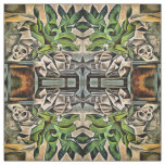 Still life with Cranium Geometric Vanitas Art Fabric