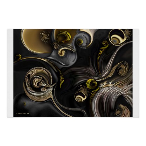 Still Life with Darkened Energy Glossy Poster