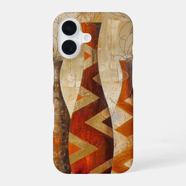 Still Life with Decorative Vases iPhone Case (Back)
