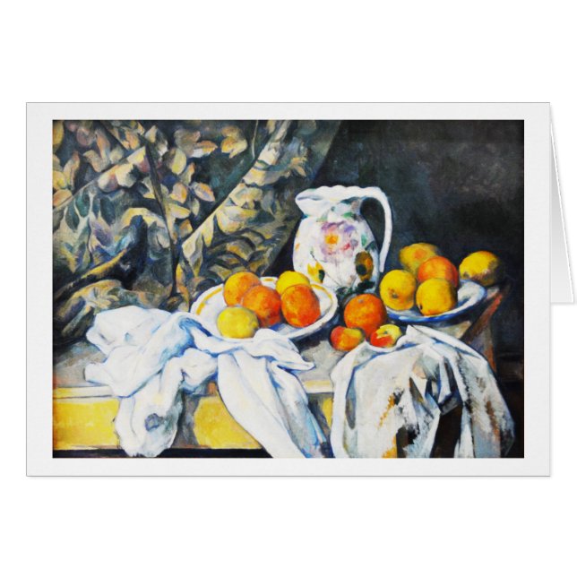 Still life with drapery cards (Front Horizontal)