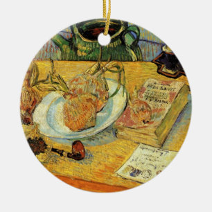 Still Life with Drawing Board by Vincent van Gogh Ceramic Ornament