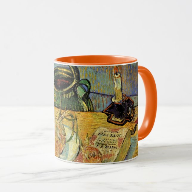 Still Life with Drawing Board by Vincent van Gogh Mug (Front Right)