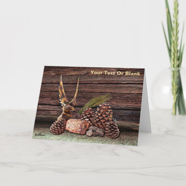 Still Life With Eagle Card (Front)