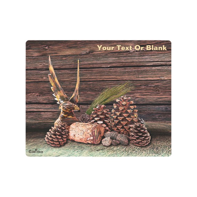 Still Life With Eagle Metal Print (Front)