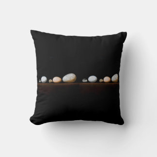 Still Life with Eggs – Realistic Painting Art Throw Pillow