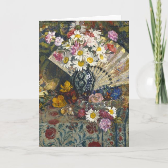 Still Life with Fan Card (Front)