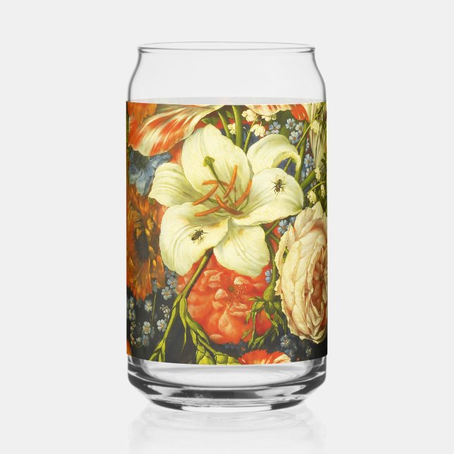 Still Life with Flowers and Fruit  Can Glass (Left)