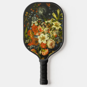 Still Life with Flowers and Fruit Pickleball Paddle