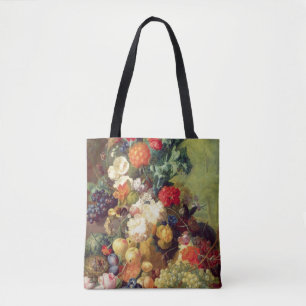 Still Life with Flowers and Fruit Tote Bag