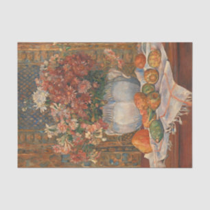 Still Life with Flowers and Prickly Pears, Renoir  Tissue Paper