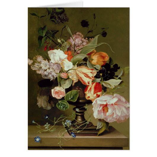 Still life with flowers cards (Front)