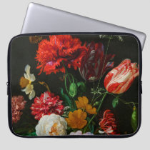 Still Life with Flowers in a Glass Vase  Laptop Sleeve