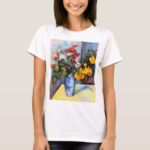 Still Life with Flowers in a Vase, Paul Cezanne T-Shirt