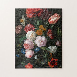 Still Life with Flowers Jan Davidsz de Heem Jigsaw Puzzle