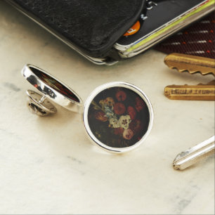 Still Life with Flowers Lapel Pin