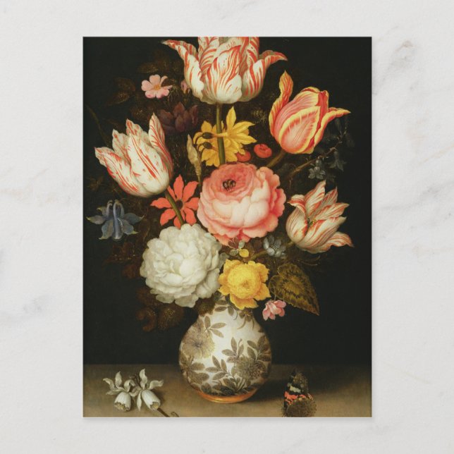 Still Life with Flowers Postcard (Front)