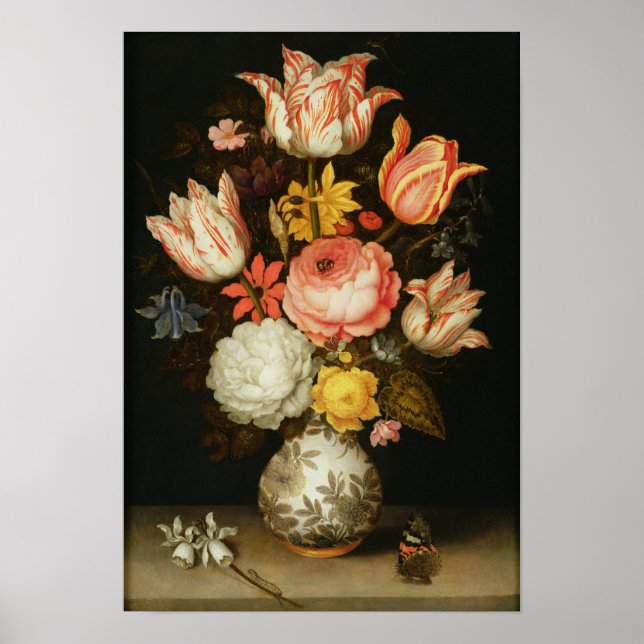 Still Life with Flowers Poster (Front)