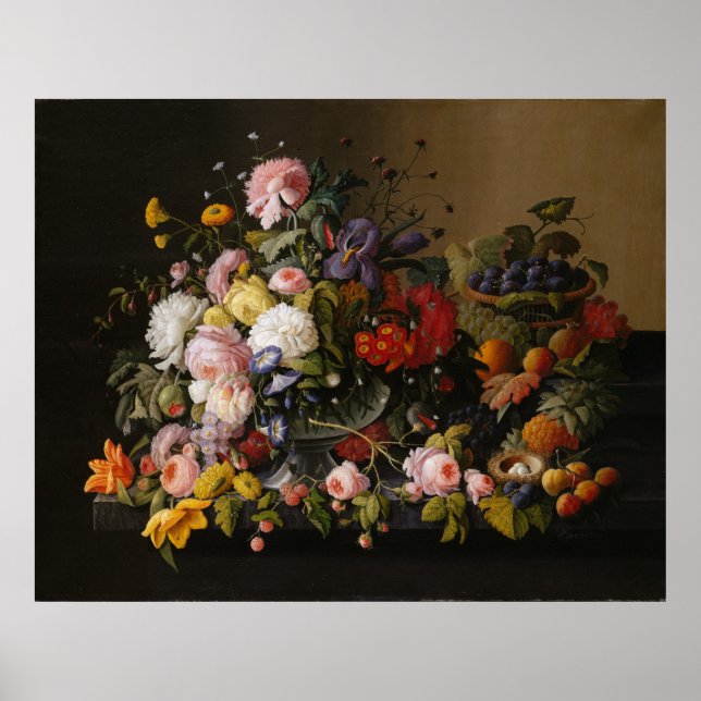 Still Life With Flowers Poster (Front)