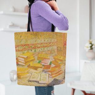 Still Life with French Novels Vincent van Gogh Tote Bag