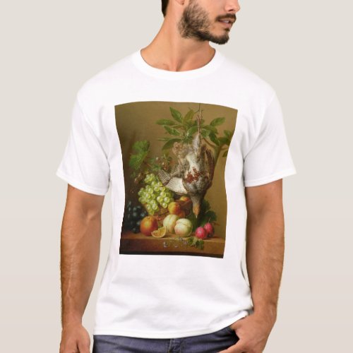 Still Life with Fruit and a Dead Partridge T_Shirt