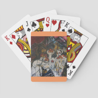 STILL LIFE WITH FRUIT POKER CARDS