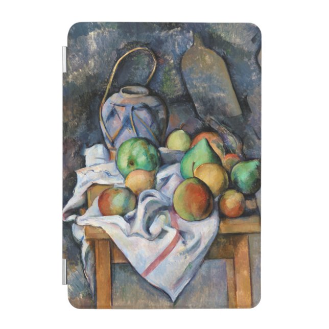 Still Life with Fruits, Paul Cezanne iPad Mini Cover (Front)