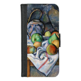 Still Life with Fruits, Paul Cezanne iPhone 8/7 Wallet Case