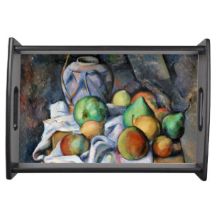 Still Life with Fruits, Paul Cezanne Serving Tray