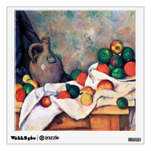 Still Life with Fruits, Paul Cezanne Wall Decal