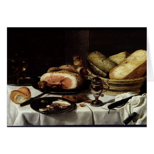 Still Life with Ham Cards (Front Horizontal)