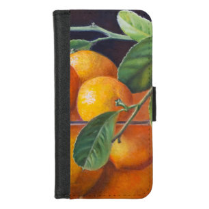 Still Life with Lemons and Orange Branch iPhone 8/7 Wallet Case