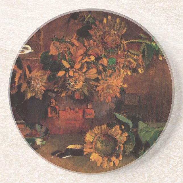 Still Life with L'Esperance (Hope) by Paul Gauguin Coaster (Front)