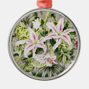 Still life with Lilies 1996 Metal Ornament