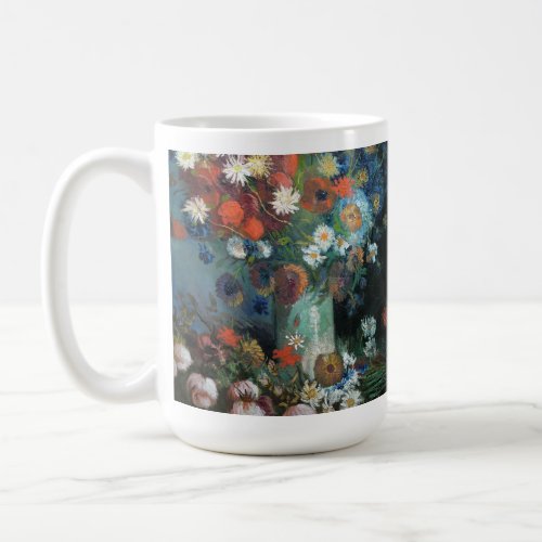 Still Life with Meadow Flowers  Vincent Van Gogh Coffee Mug